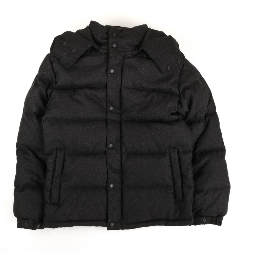 Muji Minimalist Black Down Puffer Jacket - Picture 2 of 7